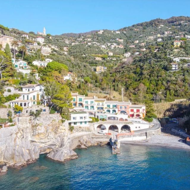La baia vista dal drone